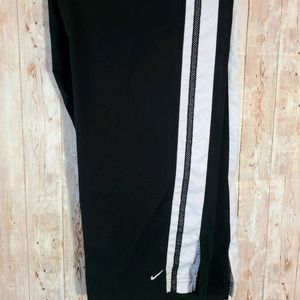 Nike Pants Split Leg Women's Medium Black Unique